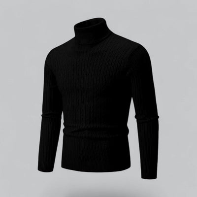 Henry – Men's Classic Turtleneck Knitted Pullover Jumper