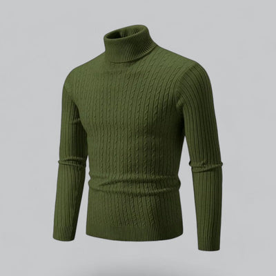 Henry – Men's Classic Turtleneck Knitted Pullover Jumper