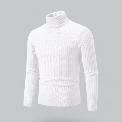 Henry – Men's Classic Turtleneck Knitted Pullover Jumper