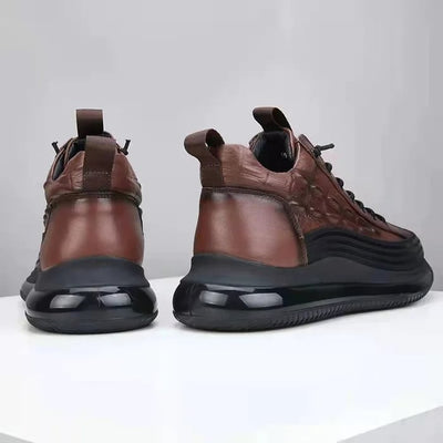 Thomas – Men's Leather Lace-Up Sneakers